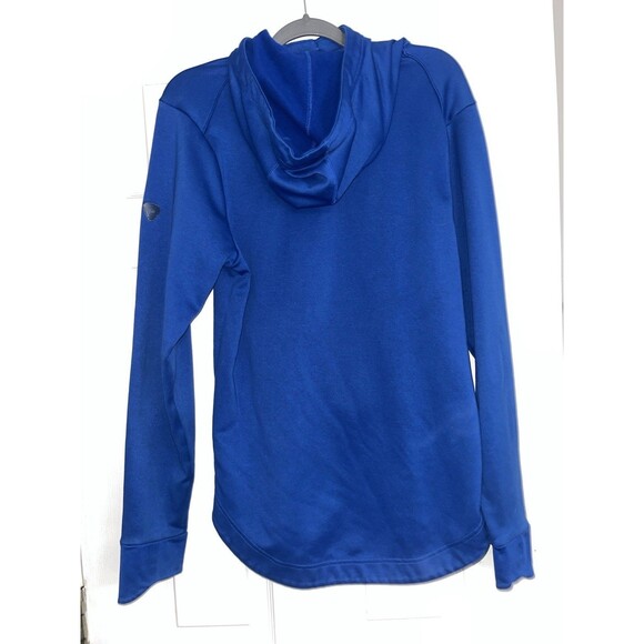 Nike Duke Blue Devils Basketball Dri-Fit Hoodie Men’s Small Royal Blue Elite - Picture 3 of 5
